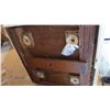 Image 5 : Dining table with screw in legs (42x42x32 w/o leaves) + (3) Leaves (48x10 ea) - total length 62"