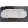 Image 2 : Painted galvanized tub - 60x25.5x18