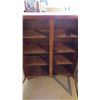 Image 3 : Glass front cabinet - 36x12.5x46 (glass is good, latches well)
