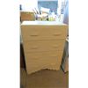 Image 1 : Wood dresser - 4 drawers all slide well - slight smell in drawers (not musty) - 31x17x43