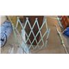 Image 1 : Painted wood gate - fully extended to 41"