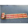 Image 1 : Wooden toboggan - 5ft long