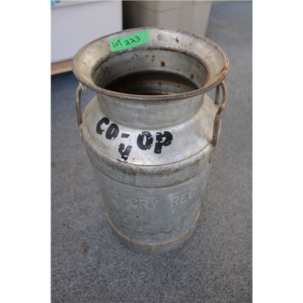 Co-op Regina cream can - 19T 9.5 diameter