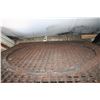 Image 2 : Large iron grate - removable center - 37x37x1