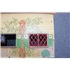 Image 5 : Vintage doll house (wood with tin shutters + trim) - 21x10x17