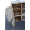 Image 2 : Countertop storage cabinet - 40.5x11x37 - has glass knobs, one is broken