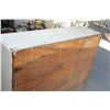 Image 4 : Countertop storage cabinet - 40.5x11x37 - has glass knobs, one is broken