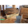 Image 2 : Cheese crates, wood storage crate - 14.5x12x14