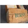Image 3 : (2) Burns Lard crate (17x15x11) + Japan Sweet Mandarins crate (12x9x6)