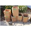 Image 1 : (6) Clay Flue Liner Chimney Pieces (4 are 12x12x16)