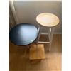 Image 2 : Two Stools and a Small Round Side Table