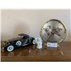 Image 1 : Collectible Car Plus Birks World Clock Plus Rodin's The Thinker