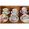 Image 3 : Assorted Collectible Tea Cups and Saucers