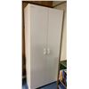 Image 1 : Two White Utility Cabinets 72" Tall x 31" Wide x 17" Deep