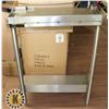 Image 1 : STAINLESS STEEL CLEAN DISHES TABLE 13" X 27" X 37"