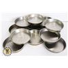 Image 2 : LOT OF 12 8" ALUMINUM PIZZA PAN