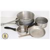 Image 1 : LOT OF 5 POTS/ PANS