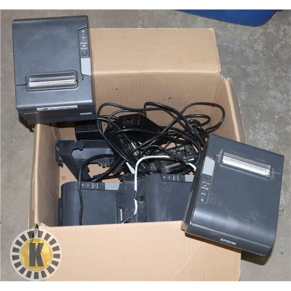 4 EPSON THERMAL RECEIPT PRINTERS