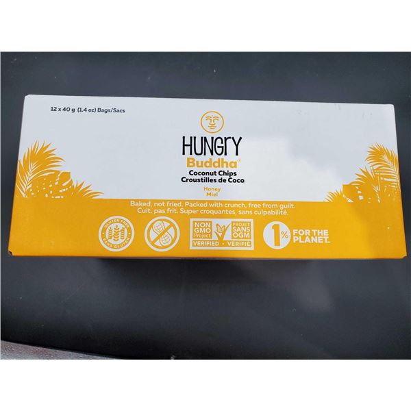 Hungry Buddha Coconut Chips (12 x 40g)