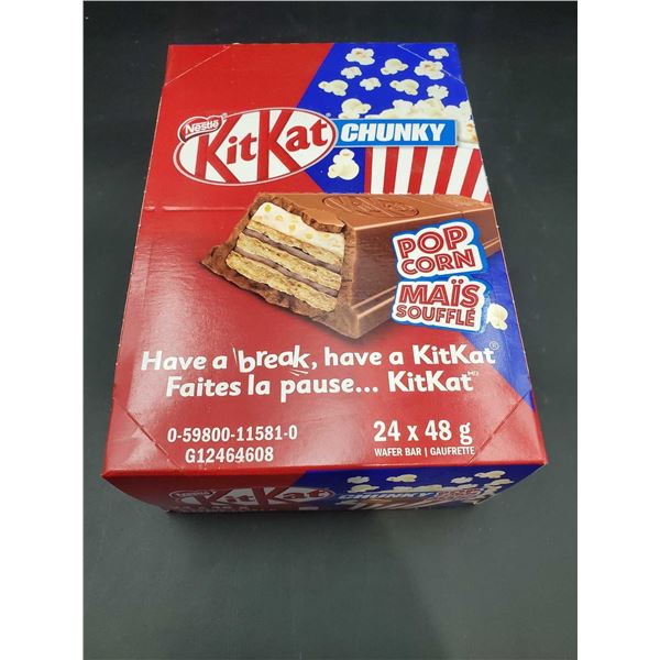 Nestle KitKat Chunky Pop Corn Candy Bars (24 x 48g)