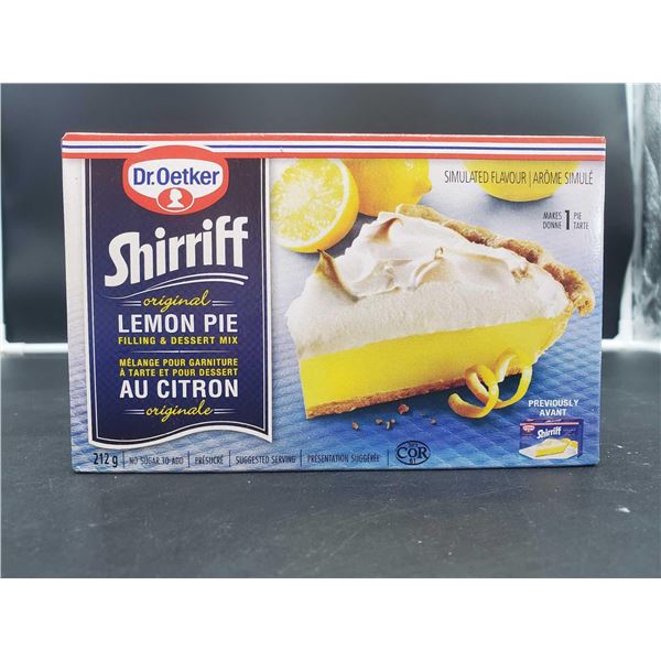 Dr. Oetker Shirriff Original Lemon Pie Filling  Dessert Mix (6 x 212g)