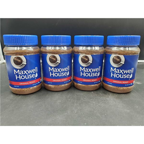 Maxwell House Original Roast Instant Coffee (4 x 150g)