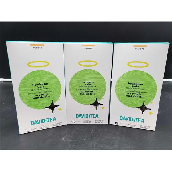 Davids Tea Headache Halo Tea (3 x 15)