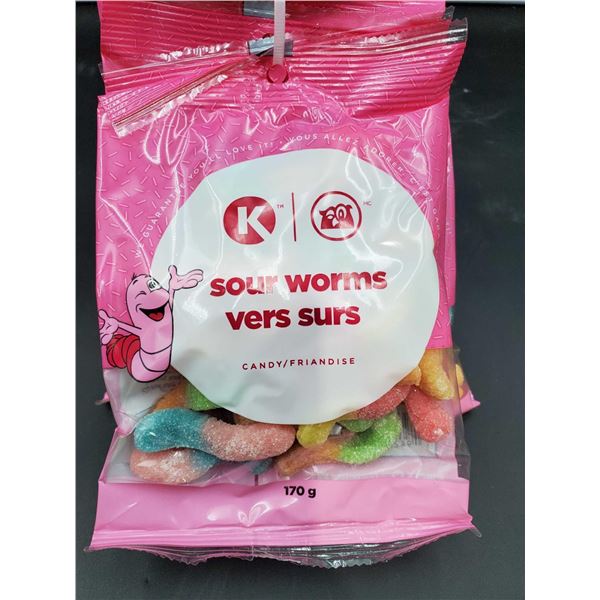 Circle K Sour Worms (6 x 170g)