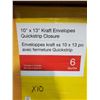 Image 2 : 10in x 13in Kraft Envelopes with Quickstrip Enclosure (10 x 6)