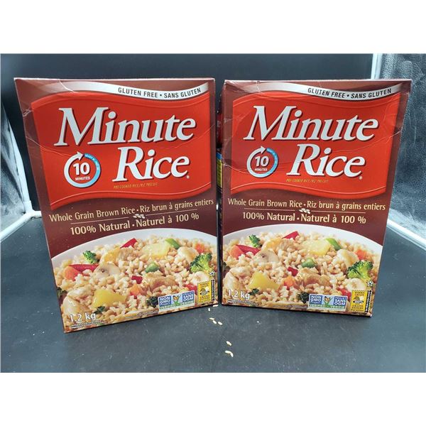 Minute Rice (2 x 1.2kg)