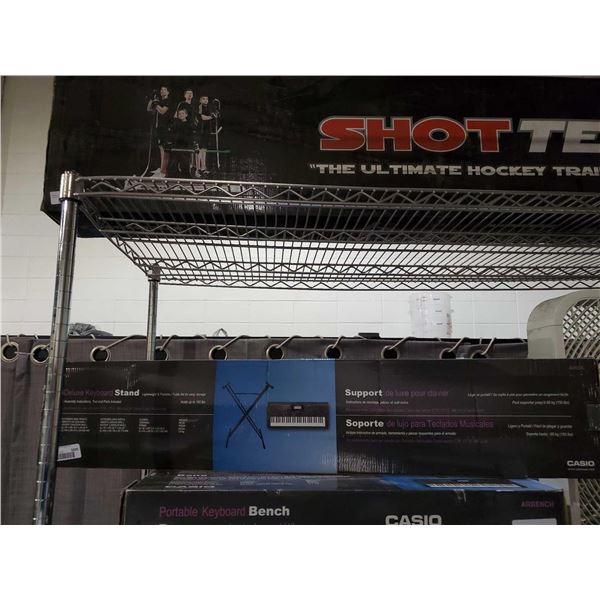 Casio Deluxe Keyboard Stand - OPEN BOX - SOLD AS IS