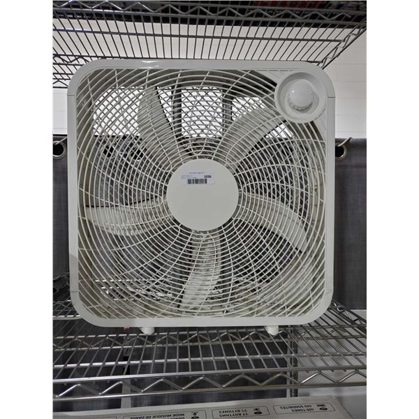 Varriable Speed Box Fan - OUT OF BOX SOLD AS ISÂ 