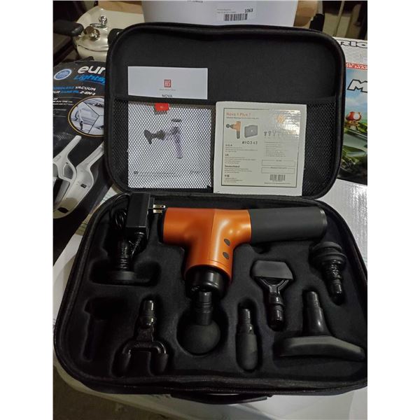 High5 Rechargabe Massage Gun - UNTESTED- OPEN/OUT OF BOX - SOLD AS IS