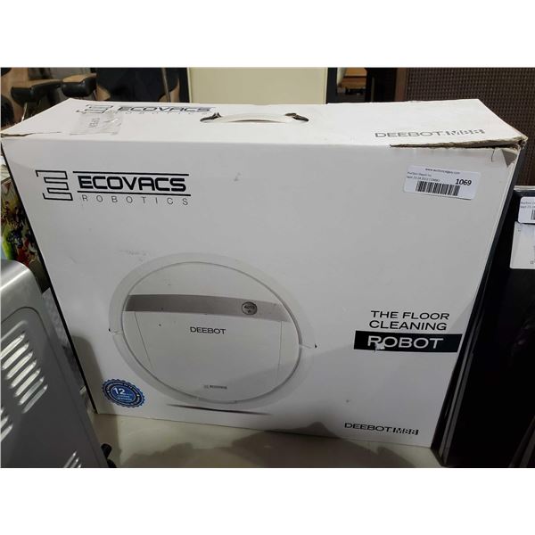 Evovacs Robotics Floor Cleaning Robot - UNTESTED- OPEN/OUT OF BOX - SOLD AS IS