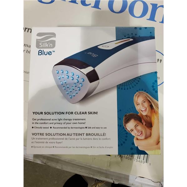 Silk n Blue Acne Light Therapy -UNTESTED- OPEN/OUT OF BOX - SOLD AS IS