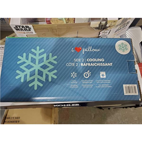 I Love Pillow - CoolingÂ  Pillow - OPEN/OUT OF BOX - SOLD AS IS