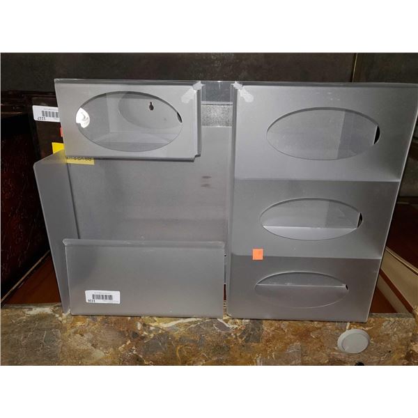 Latex Glove/Medical Supply Dispenser - Wall Mount - OPEN/OUT OF BOX - SOLD AS IS