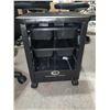 Image 1 : Rolling Estheticians Supply Cart with 2 Drawers - OPEN/OUT OF BOX - SOLD AS IS