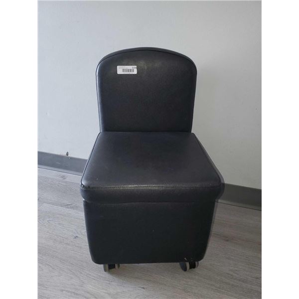 Rolling Mini Pedicure Estheticians Chair- OPEN/OUT OF BOX - SOLD AS IS