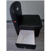 Image 3 : Rolling Mini Pedicure Estheticians Chair- OPEN/OUT OF BOX - SOLD AS IS