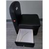 Image 3 : Rolling Mini Pedicure Estheticians Chair- OPEN/OUT OF BOX - SOLD AS IS