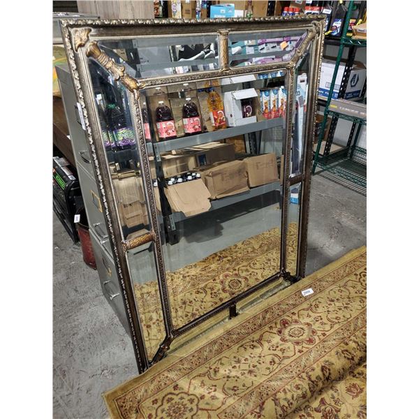 Large Wall Hung Framed Mirror - OPEN/OUT OF BOX - SOLD AS IS