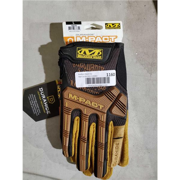 Mechanix Wear Durahide M-Pact Work Gloves - Size LargeÂ 