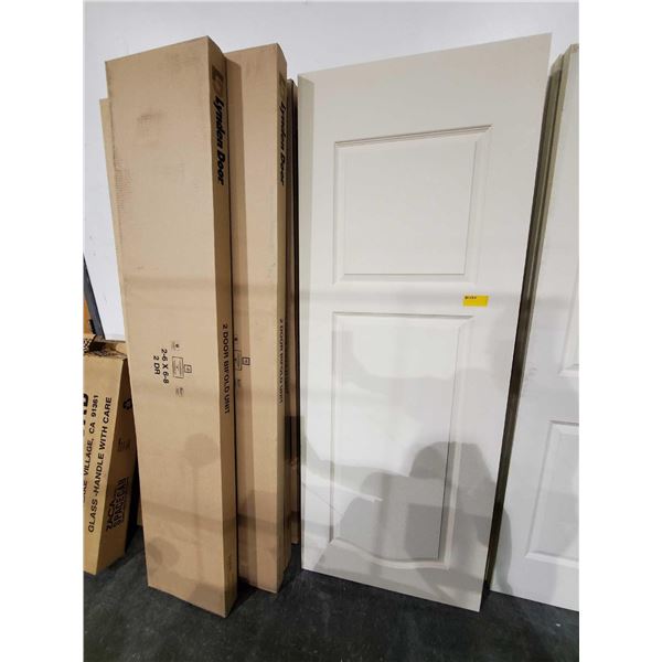 Wooden Room Entry Door 80x30- OPEN/OUT OF BOX - SOLD AS IS