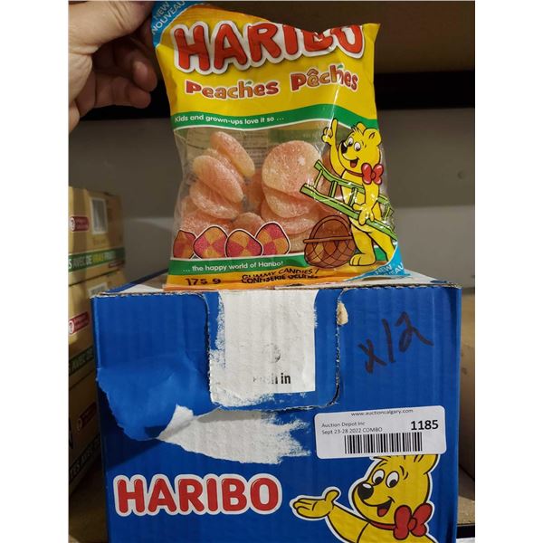 Haribo Peach Gummies 12x175g