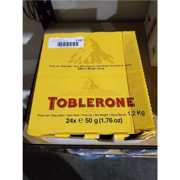 Case of Toblerone Bars (24 x 50g)