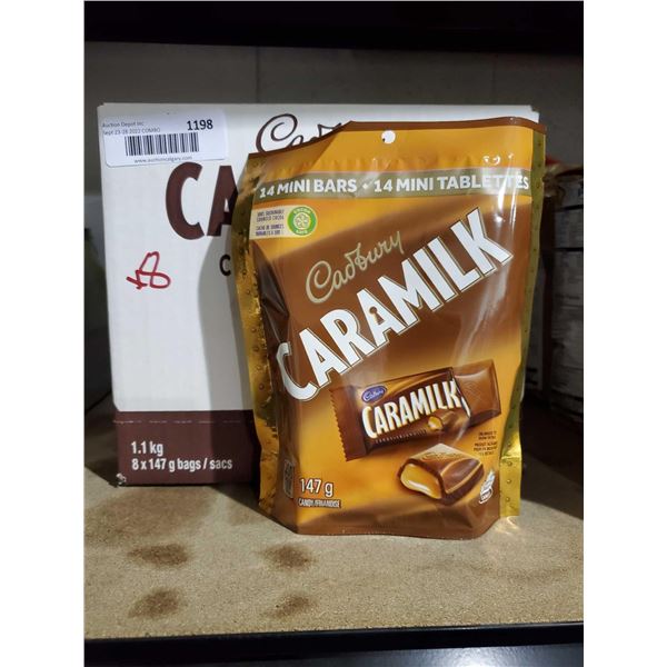 Caramilk Minis Candy Bars - 8x147g