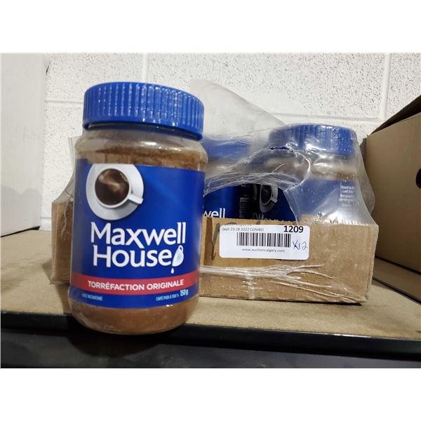Maxwell House Original Roast Instant Coffee (12 x 150g)