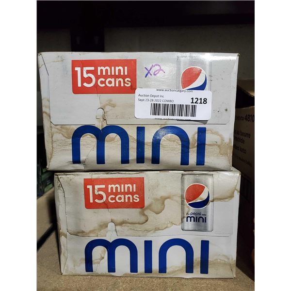 Pepsi Mini 2x (15 x 222ml)