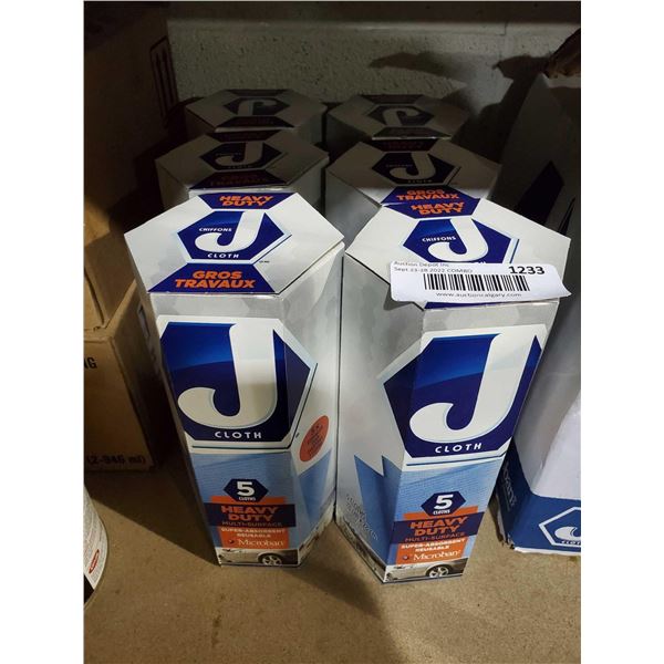 J-Cloth Heavy Duty Cleaning Cloths 6X5 Cloths